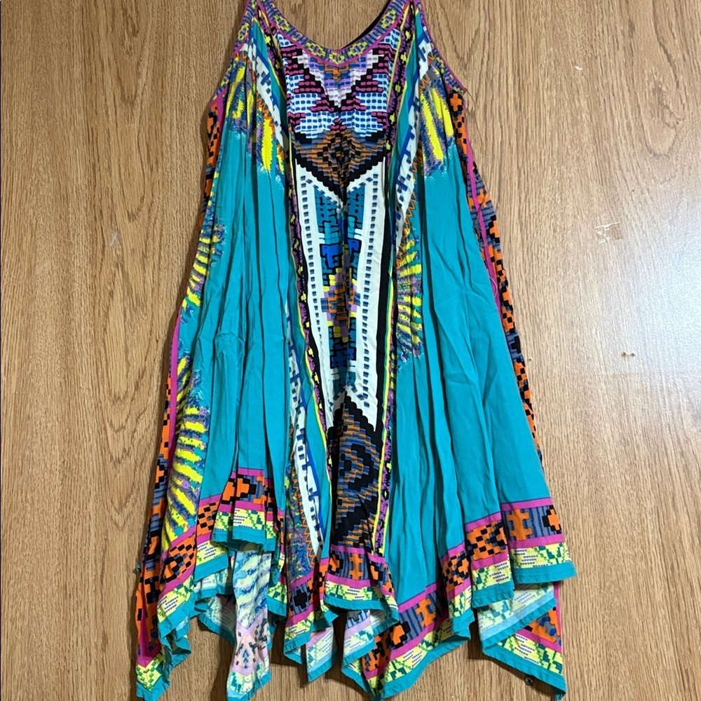 Flying Tomato Colorful Patterned Dress - Picture 6 of 6